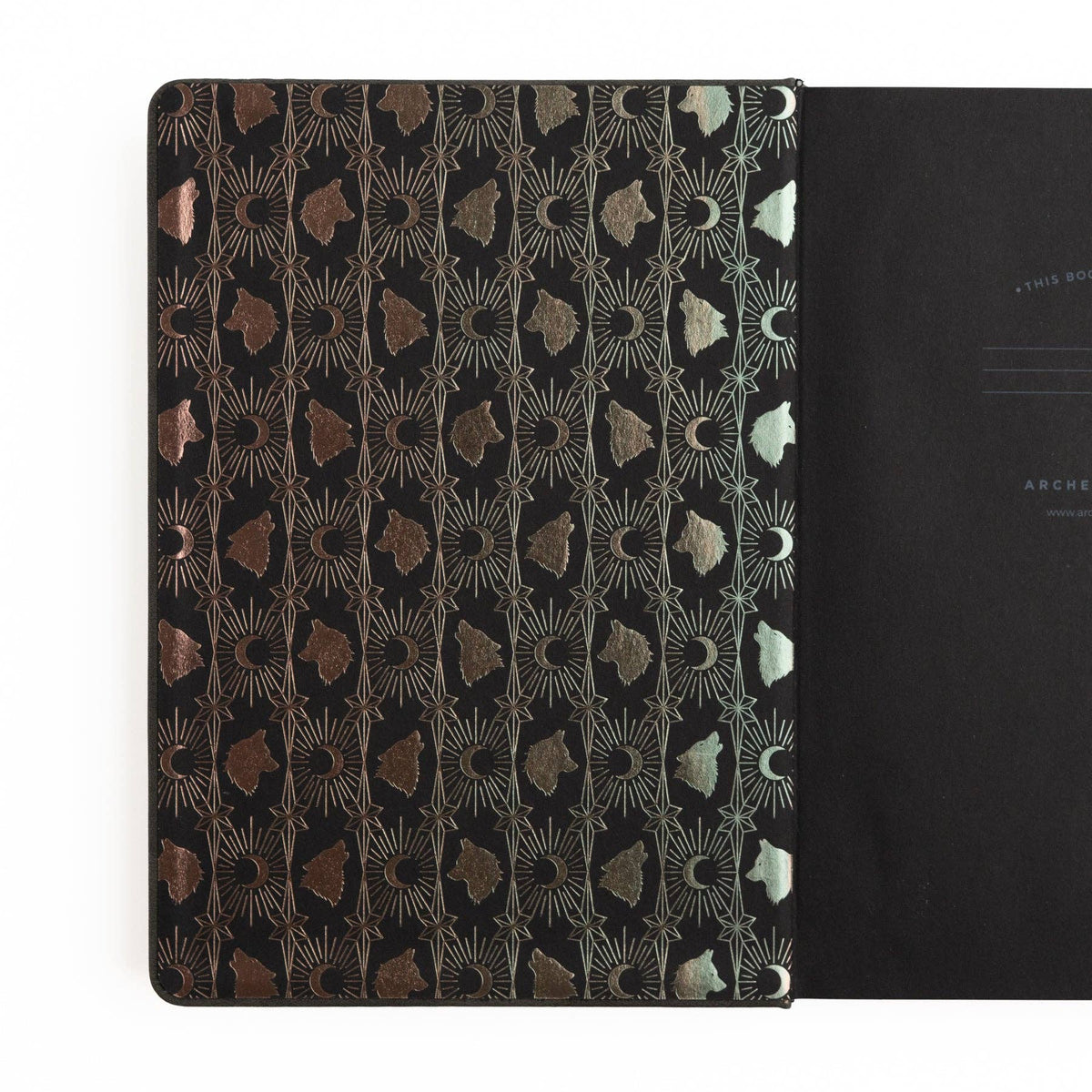 Wolf in the Night Notebook