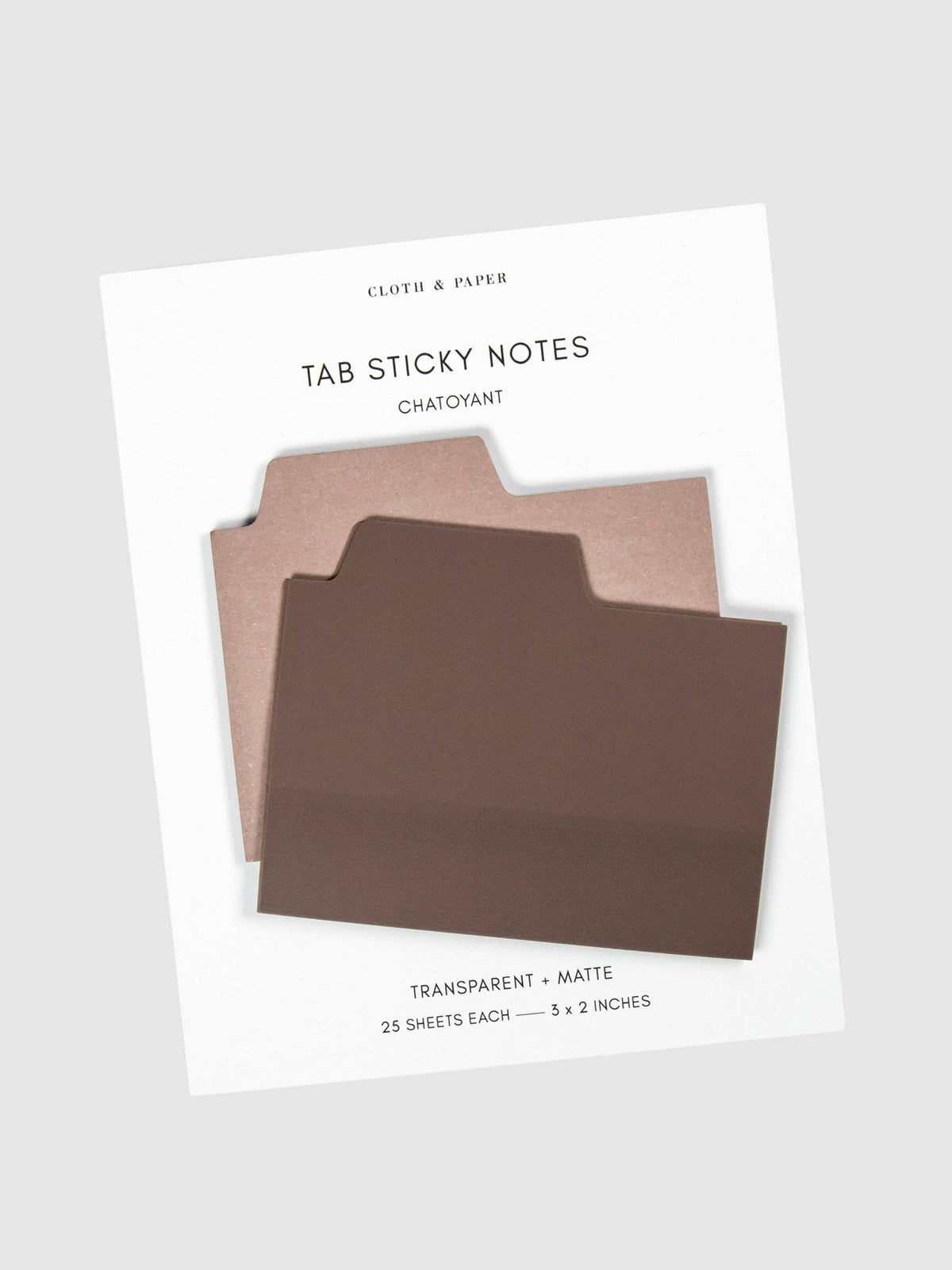 Blank Tab Sticky Note Set