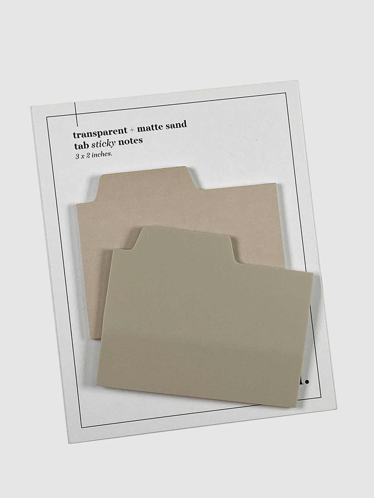Blank Tab Sticky Note Set