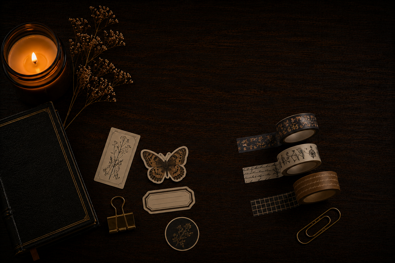 Stickers, Washi and Accessories