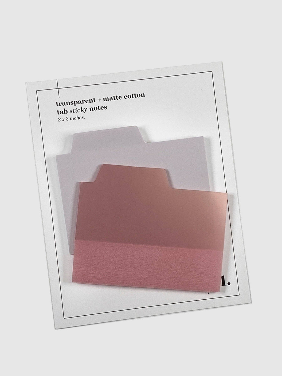Blank Tab Sticky Note Set