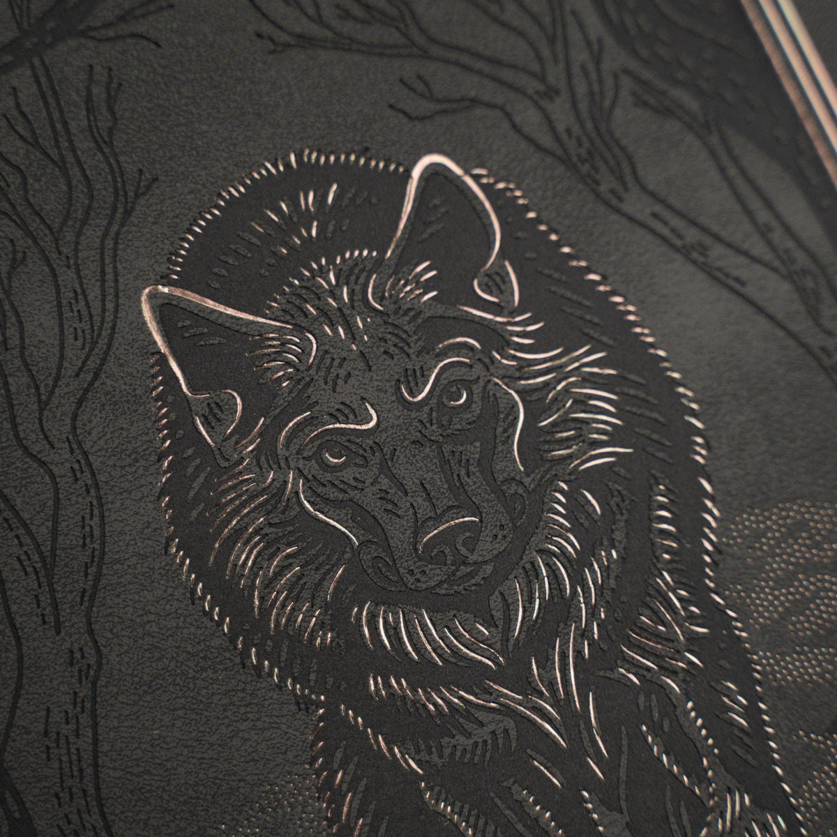 Wolf in the Night Notebook