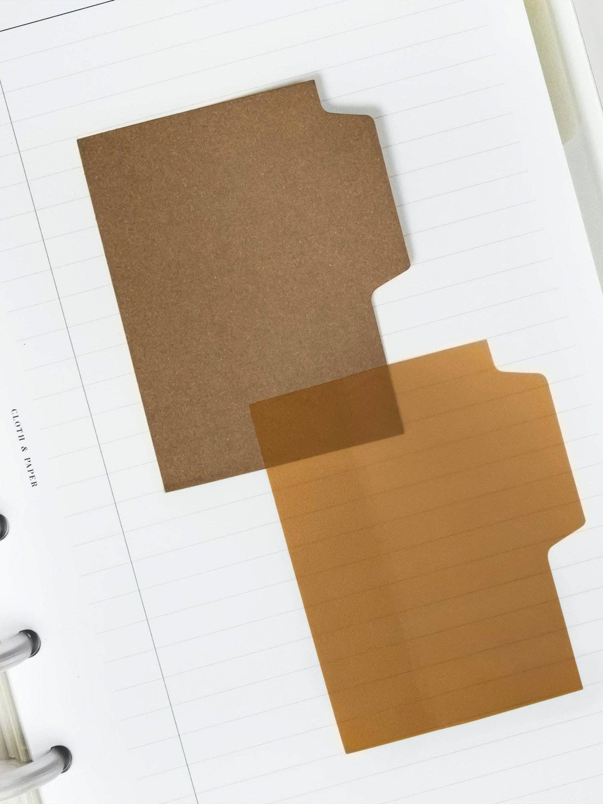 Blank Tab Sticky Note Set